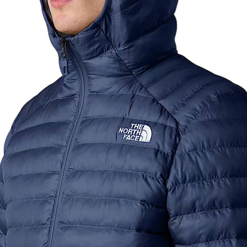 The North Face - Doudoune À Capuche Huila - Marine- Blanc