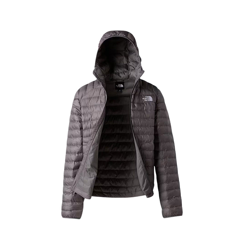 Doudoune À Capuche The North Face Huila - Gris Perle