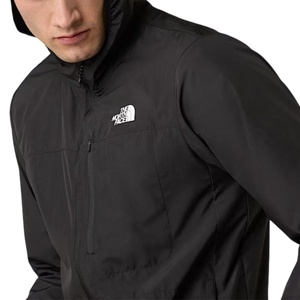 The North Face - Chaqueta de chándal Higher Run - Negro Blanco