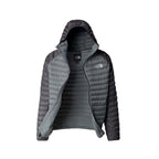 The North Face - Doudoune À Capuche M Bettaforca - Antracite/Blanc