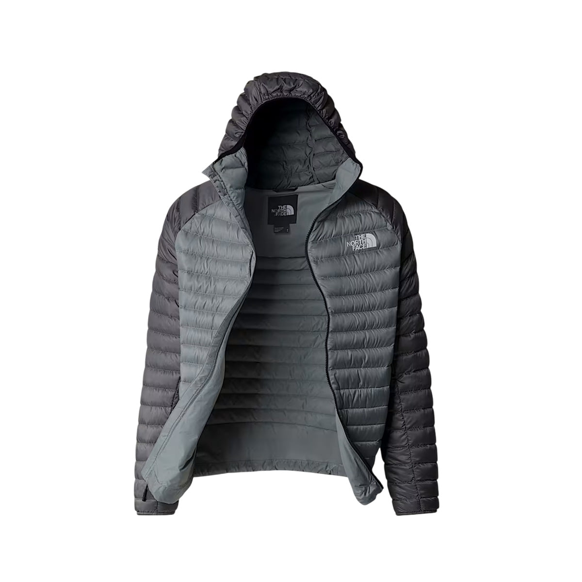 The North Face - Doudoune À Capuche M Bettaforca - Antracite/Blanc