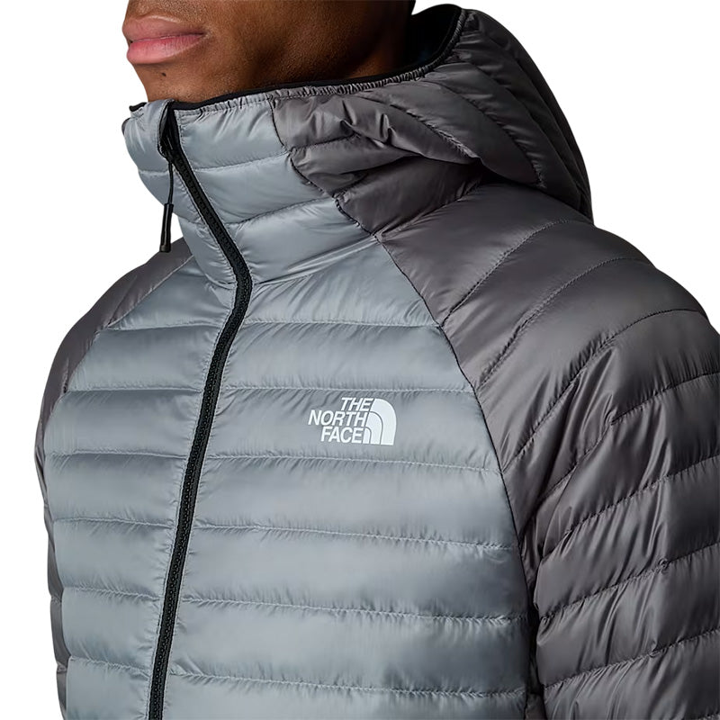 The North Face - Doudoune À Capuche M Bettaforca - Antracite/Blanc