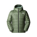 The North Face - Doudoune Légère À Capuche M Terra Peak - Kaki Blanc