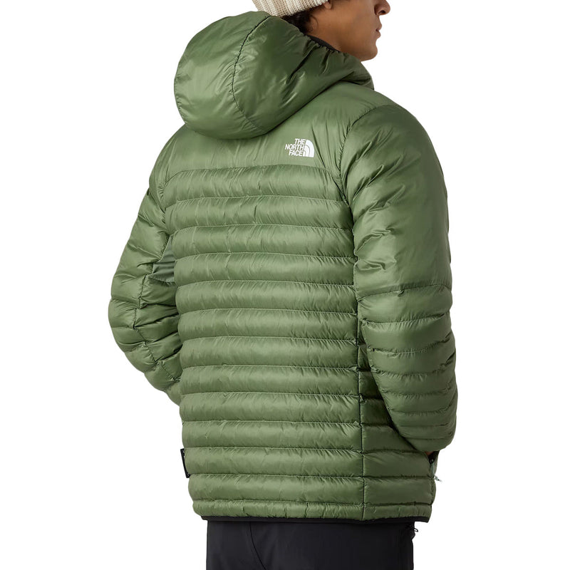 The North Face - Doudoune Légère À Capuche M Terra Peak - Kaki Blanc