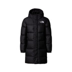 The North Face - Parka À Capuche Nuptse - Noir Blanc