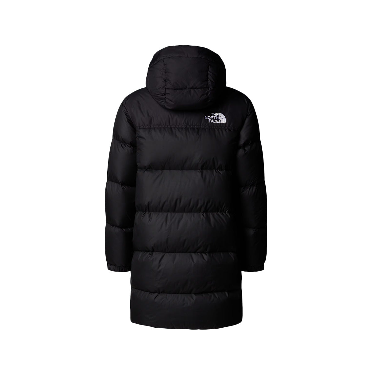 The North Face - Parka À Capuche Nuptse - Noir Blanc