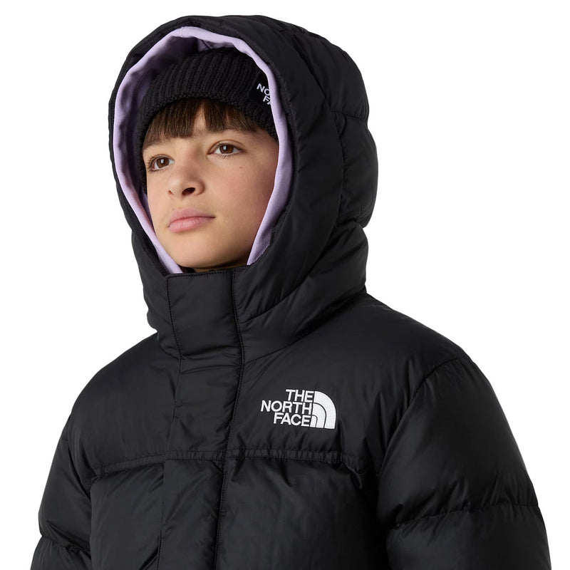 The North Face - Parka À Capuche Nuptse - Noir Blanc