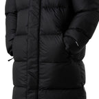 The North Face - Parka À Capuche Nuptse - Noir Blanc