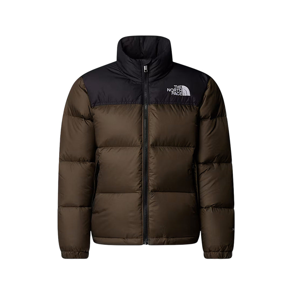 The North Face - Doudoune À Capuche 1996 Retro Nuptse - Kaki/Black