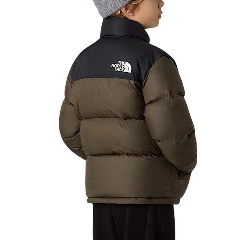 The North Face - Doudoune À Capuche 1996 Retro Nuptse - Kaki/Black