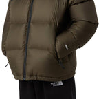 The North Face - Doudoune À Capuche 1996 Retro Nuptse - Kaki/Black