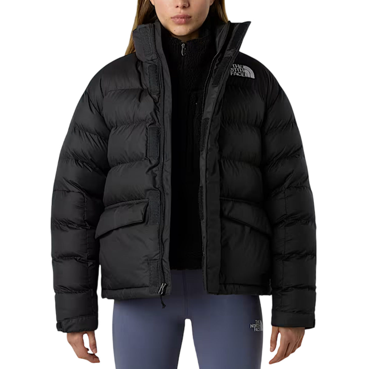 The North Face - Doudoune À Capuche Limbara - Noir Blanc