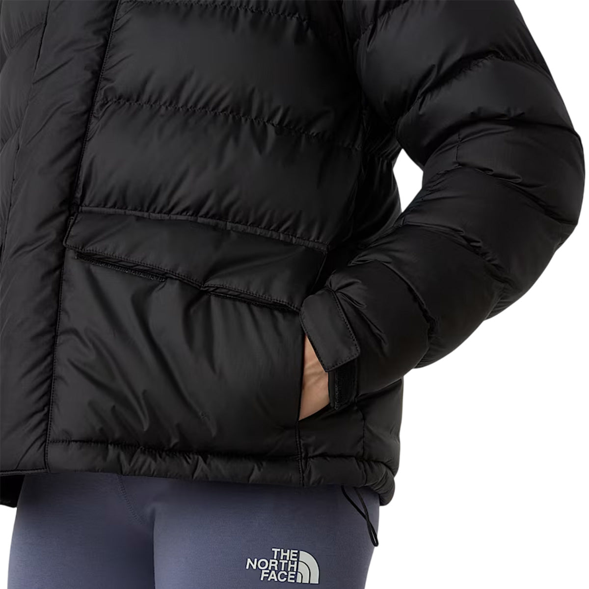 The North Face - Doudoune À Capuche Limbara - Noir Blanc