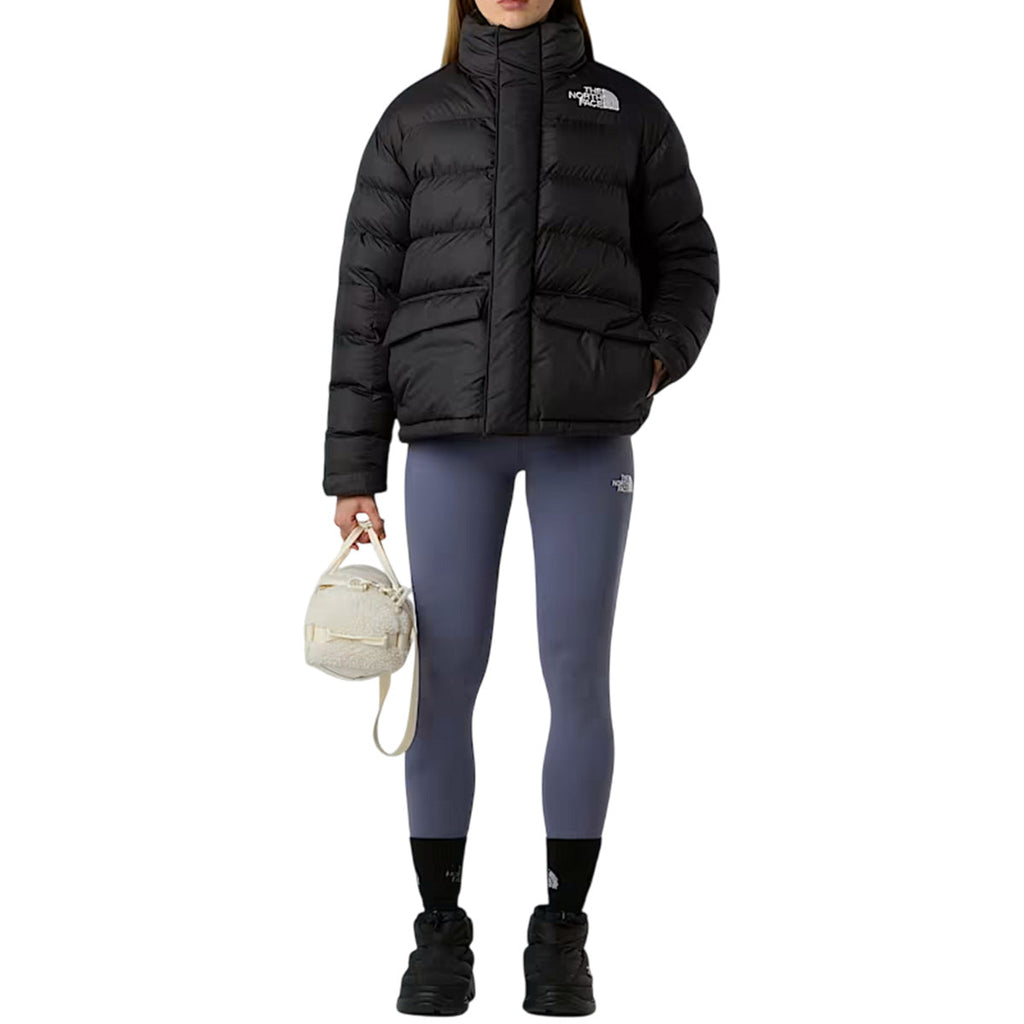 The North Face - Doudoune À Capuche Limbara - Noir Blanc