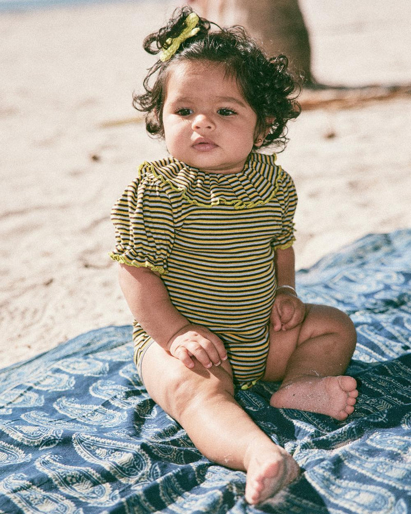 Paloma bark stripe bodysuit - Misha & Puff selection available on www.amaetc.com, eco friendly concept store for childrenPaloma bark stripe bodysuit - Misha & Puff selection available on www.amaetc.com, eco friendly concept store for children