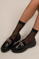 Socquettes Lycra - Noir - Pack De 3