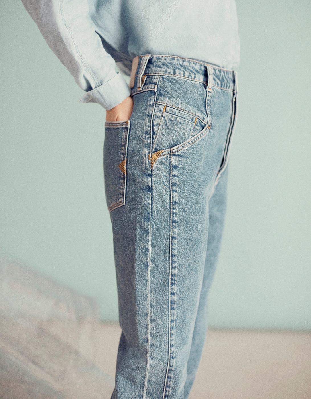 Highwaist Nicola Jeans - Denim V-439 - Women