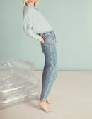 Vaqueros Nicola de cintura alta - Denim V-439 - Mujer