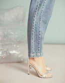 Vaqueros Nicola de cintura alta - Denim V-439 - Mujer