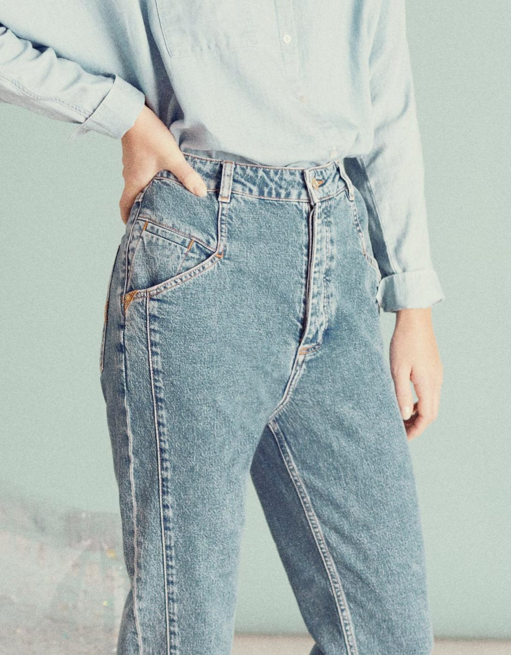 Highwaist Nicola Jeans - Denim V-439 - Women