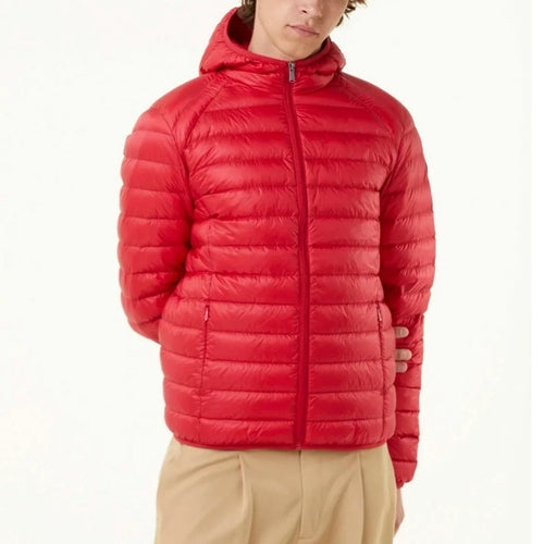 Nico Tailored Down Jacket - Red - Man