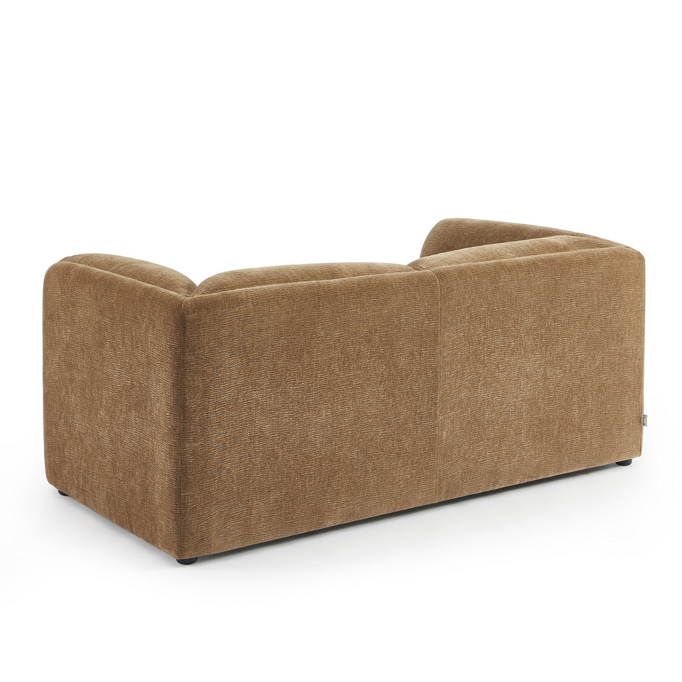 Nikki - 2-Seater Sofa - Textured Velvet - Brown
