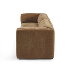 Nikki - 3-Seater Sofa - Textured Velvet - Brown