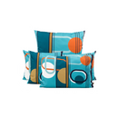 Haomy - Housse De Coussin Nikki - Bleu - 4 Tailles