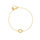 Bracelet Thelma Nacre - Or / Blanc