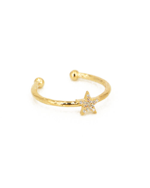 Bague Lily Or Etoile - Or