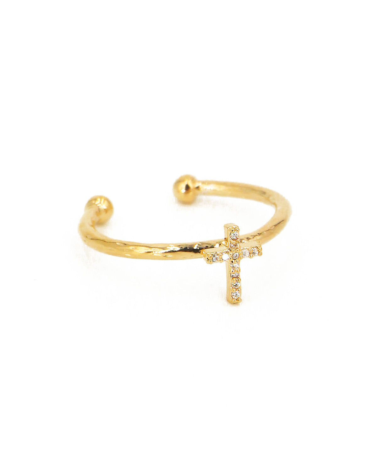 Bague Lily Croix - Or