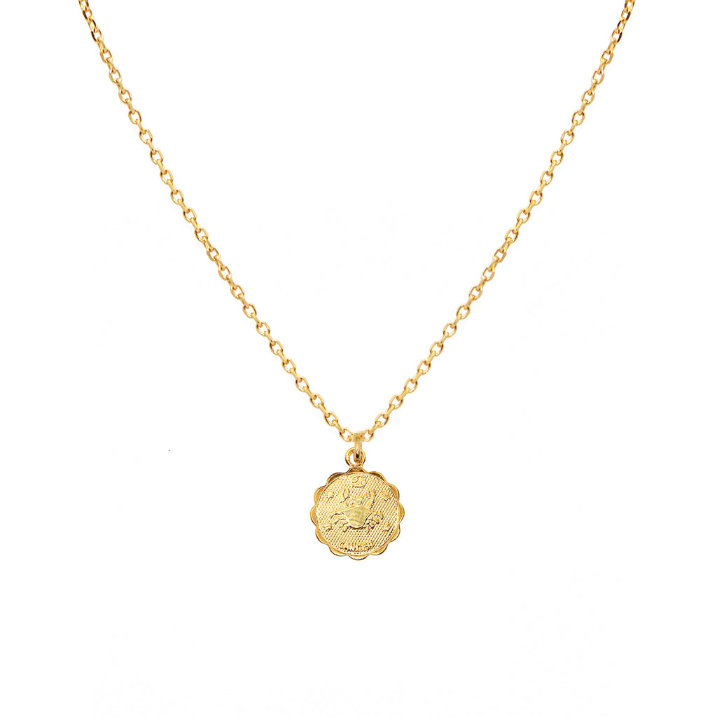 Collier Astromania Cancer - Or