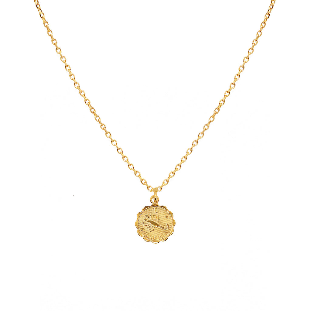 Collier Astromania Scorpion - Or