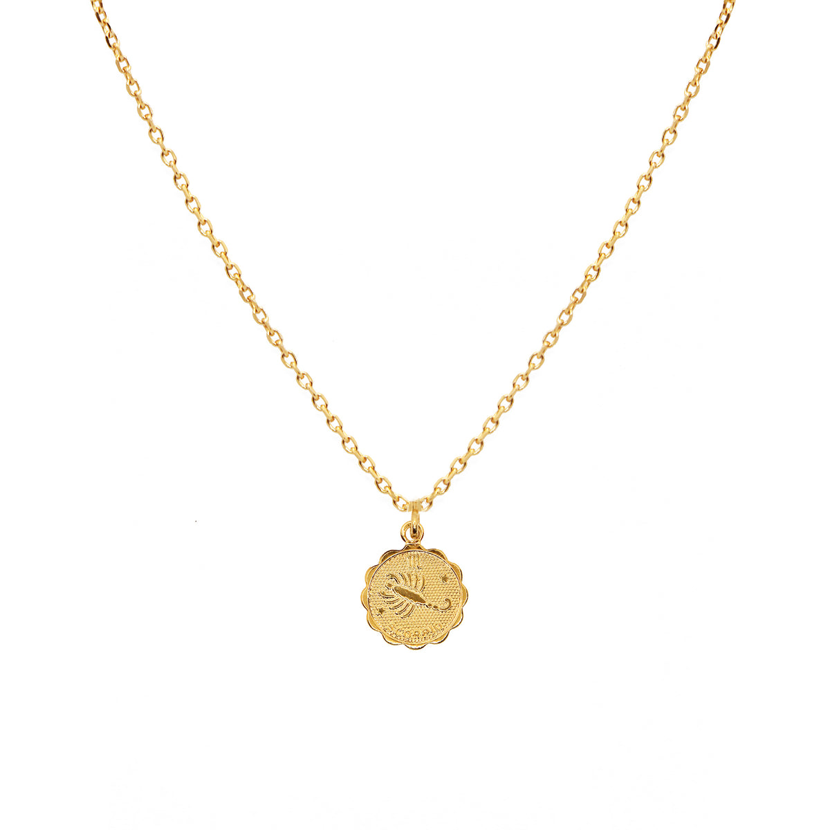 Collier Astromania Scorpion - Or