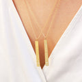Collier Chance 48 - Or & Blanc