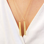 Collier Chance 48 - Or & Blanc