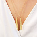 Collier Chance 48 - Or /Blanc