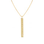 Collier Chance 48 - Or & Blanc