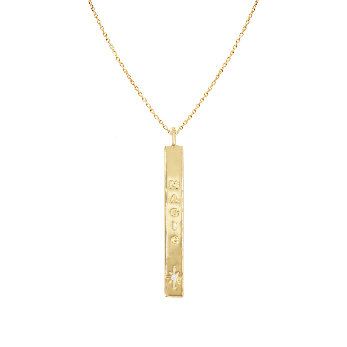 Collier Magic 48 - Or & Blanc