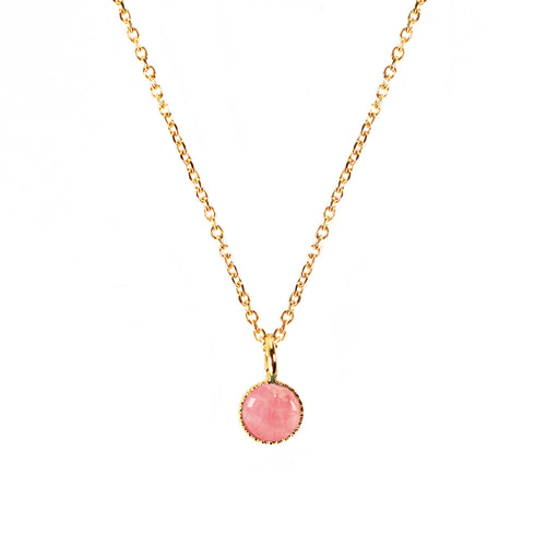 Collier Athena Rhodocrosite - Rhodocrosite