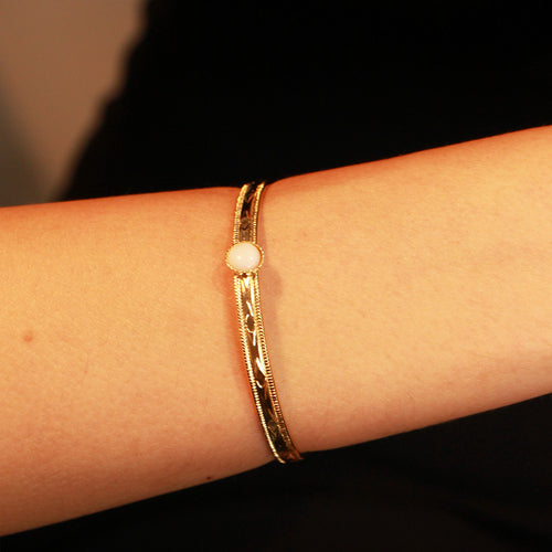 Jonc Tania Nacre - Nacre