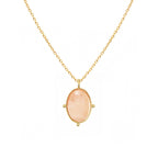 Collier New Calypso - Or & Quartz Rose
