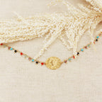 Aureus Multico Bracelet - Gold And Turquoise