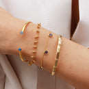 Bracelet Loulou Iolite  - Or /Iolite