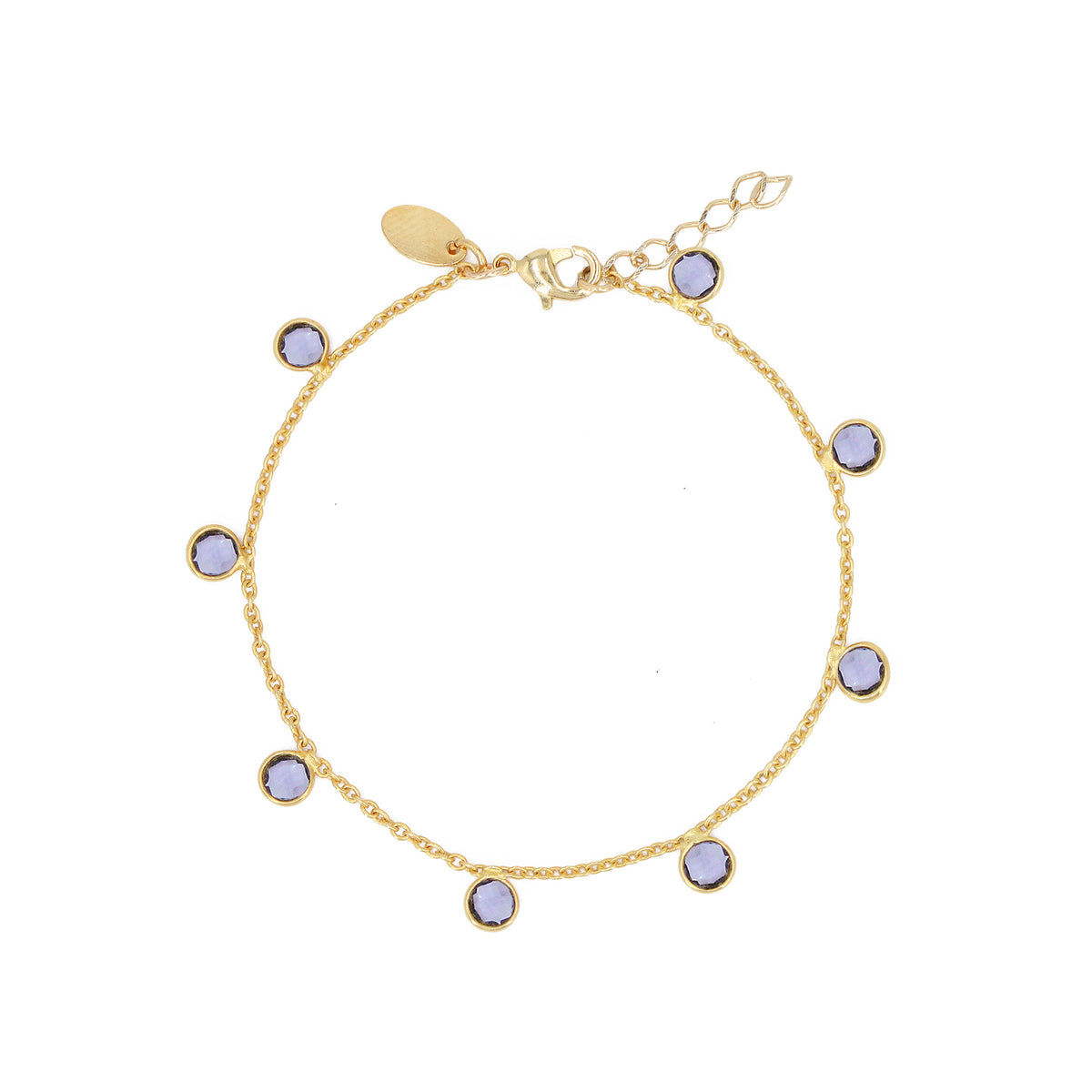 Bracelet Loulou - Or & Iolite