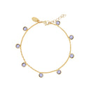 Bracelet Loulou Iolite  - Or /Iolite