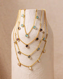 Collier Loulou Iolite  - Or /Iolite