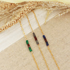 Armband Holy – Gold & Grüner Achat