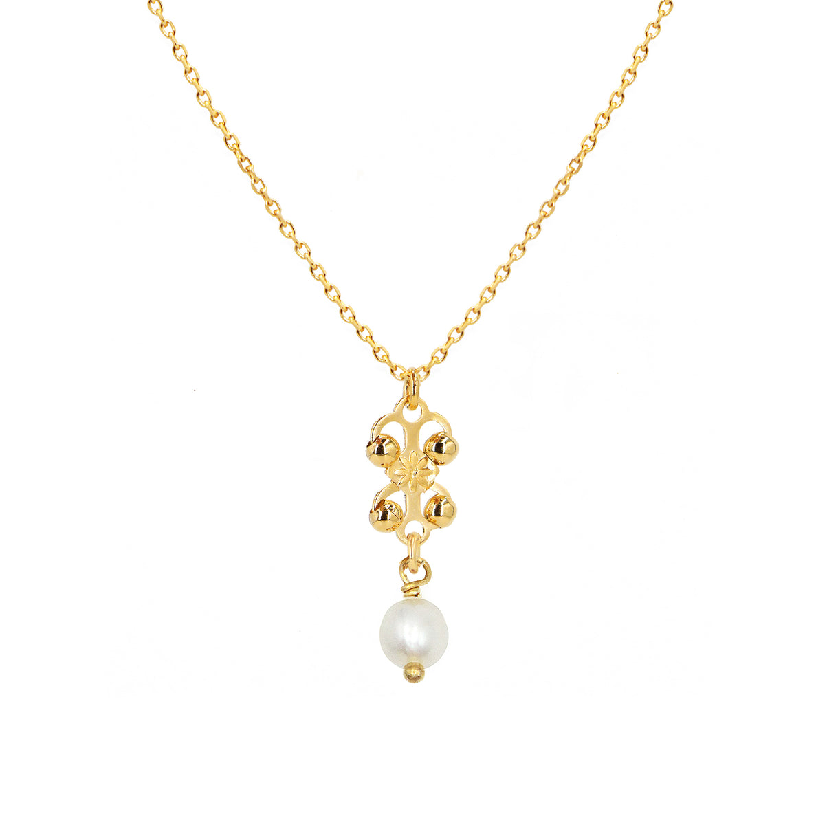Collier Farah Perle - Or