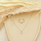 Coffret Lily Collier + Bague Etoile - Argent
